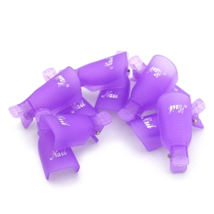 10 pièces de clips en plastique pour retirer le vernis gel, pour les doigts, outil de manucure pour salon, pour le retrait de l'acrylique - Product Image 3