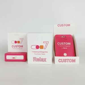 Wholesale Quality 7 Day Best Selling <b>Plastic</b> Pill Box Capsules / Tablet Bottle Blister Card Display Box - Product Image 2