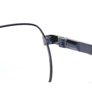 BONA Gafas de aleación de metal Nuevo diseño Gafas rectangulares Gafas ópticas para lentes de miopía Negro Anti-Azul Protección Lectura - Product Image 5