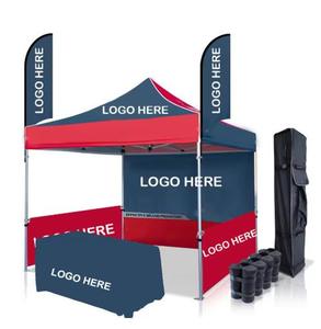 Promoción <span class=keywords><strong>de</strong></span> marca, tienda <span class=keywords><strong>de</strong></span> campaña con dosel <span class=keywords><strong>de</strong></span> Gazebo personalizada, 10x10 pies, publicidad, feria comercial, recluta, Bandera <span class=keywords><strong>de</strong></span> playa, mantel, soporte <span class=keywords><strong>de</strong></span> exhibición, conjunto <span class=keywords><strong>de</strong></span> pancartas - Product Image 1