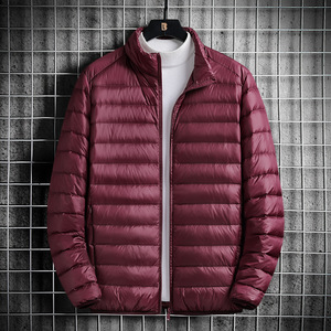 Veste d'hiver légère en duvet pour <span class=keywords><strong>homme</strong></span>, veste décontractée de haute qualité, <span class=keywords><strong>imperméable</strong></span> pour <span class=keywords><strong>homme</strong></span> - Product Image 5