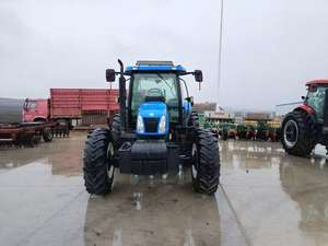 Tractor agrícola New-Holland T6080 bastante usado/Tractor de ruedas New Holland T6070 140HP de bajo consumo de combustible usado precio barato - Product Image 3