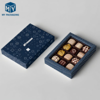 Boîte à bonbons en chocolat macaron, petite, écologique, en papier kraft, emballage personnalisé avec logo, boîte pliable en carton pour desserts sucrés