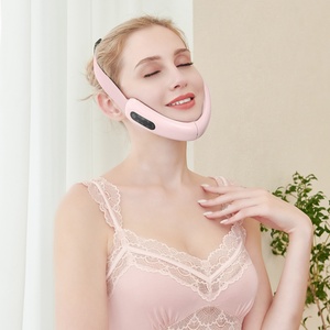 เครื่องนวดหน้าแบบพกพา รูปทรงตัววี ช่วยยกกระชับใบหน้าและลดริ้วรอย - Product Image 3