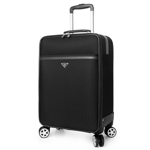 Juego de maletas Laulisdon de 2 piezas, maleta giratoria azul marino con cerradura para viajes de negocios y equipaje de mano. - Product Image 3