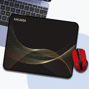 Kakusiga <b>Mouse</b> Pad 26x21cm Black Gaming Surface Smooth Glide Design - Product Image 5