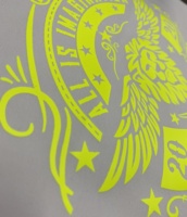Vinyle thermocollant fluorescent PU Guangyintong HTV pour T-shirts, vêtements, textiles, logos DIY