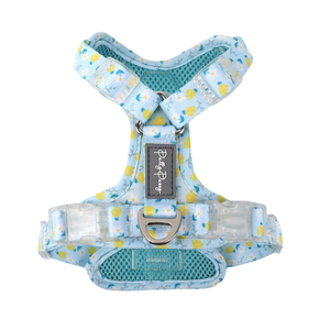 Rompi anjing hewan peliharaan kecil, ukuran sedang dengan kerah tali traksi nilon tahan ledakan dada berjalan tali <span class=keywords><strong>Harness</strong></span> anjing - Product Image 1