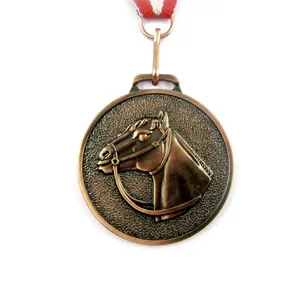 Fabricage Voetbal En Trofeeën Basketbal Sport Goud Zilver Brons Qawsed Award Medaille