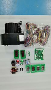 طاولة هوكي هوائي للاعبين اثنين للبيع بالجملة من المصنع، قطع غيار آلة ألعاب تعمل بالعملات المعدنية، مجموعة هوكي هوائي للبيع - Product Image 4