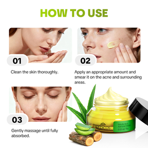 Nhãn Hiệu Riêng Niacinamide <span class=keywords><strong>Aloe</strong></span> Vera Rõ Ràng Mụn Trứng Cá Hàng Rào Sửa Chữa Kem Dưỡng Ẩm Oil-Control Chống-Lão Hóa Mặt Kem Cho Phụ Nữ - Product Image 6