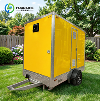 Toilettes mobiles pour personnes âgées, conteneur mobile, système de toilettes publiques, toilettes mobiles économiques