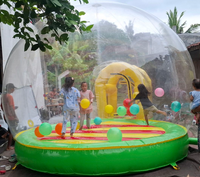 Ballons de fête pour enfants, maison amusante, dôme géant transparent gonflable en cristal, tente à bulles, ballons à bulles gonflables transparents, maison