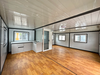 Expédition immédiate : Maison préfabriquée mobile extensible de 40 pieds ou 20 pieds, conforme aux normes locales, maison préfabriquée portable de luxe, 2 chambres