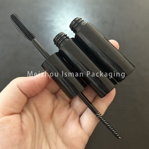 ISMAN Luxe 5ml+5ml Tube de brillant à lèvres double embout transparent noir, flacon de mascara et d'eye-liner, <span class=keywords><strong>vente</strong></span> en gros, marque <span class=keywords><strong>privée</strong></span>, personnalisé, professionnel, nouveauté - Product Image 4