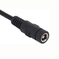 5,5 x 2,5 mm Gleichstrom-Steckdose auf quadratischen Stecker, Adapter, Konverter für Lenovo Thinkpad