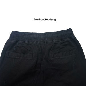 Pantalons décontractés personnalisés pour hommes, patchs à glissière multi-poches à la mode pour les pieds, pantalons cargo - Product Image 6