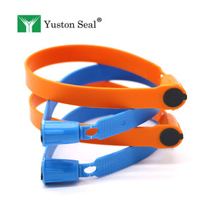 Sceau de sécurité fixe en plastique <span class=keywords><strong>Yuston</strong></span> YTPS508 200 mm, inviolable, à usage unique, à serrage progressif, avec logo personnalisé gravé au laser et code QR - Product Image 5