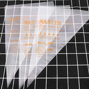 Sacchetto di pasticceria stampato personalizzato usa e getta da 100 pezzi sacchetto <span class=keywords><strong>per</strong></span> Piping facile torta crema fai da te Set di strumenti di decorazione <span class=keywords><strong>per</strong></span> <span class=keywords><strong>dolci</strong></span> accessori <span class=keywords><strong>per</strong></span> la cottura - Product Image 4