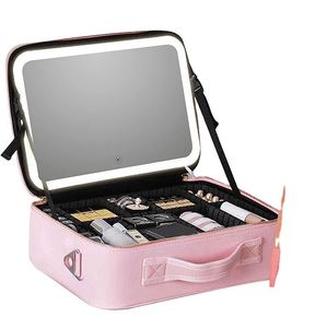 Trousse de Maquillage Portable Étanche avec Miroir LED Intégré – Certifiée BSCI - Product Image 4