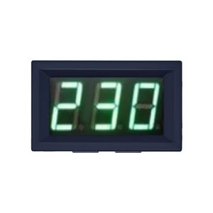 AC 70-500V 0.56 inci 2 kabel, alat pengukur tegangan Voltmeter Digital LED, tampilan merah hijau biru 110V 220V DIY 0.56 inci - Product Image 3