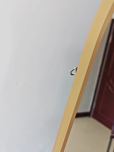 Arched Frameless Full Length Floor <strong>Mirror</strong> White Frame <strong>Leaning</strong> <strong>Wall</strong> Mounted <strong>Mirror</strong> for Bedroom - Product Image 5