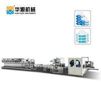 Machine de fabrication de lingettes humides multifonctionnelle entièrement automatique pour bébés / Ligne de production de lingettes humides 380V, équipement robuste