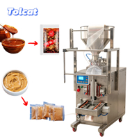 Machine d'emballage automatique pneumatique pour pâtes et sauces, équipement de conditionnement en sachet pour sauce chili, ketchup, miel, beurre de cacahuète et condiments