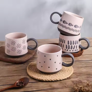 ถ้วยสโตนแวร์ทำจากเซรามิกแก้วกาแฟและนมเกรด AB