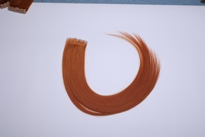 Extensions per capelli con nastro adesivo rosso <span class=keywords><strong>rame</strong></span> ginger, all'ingrosso dalla fabbrica, 100% capelli umani vergini Remy cinesi, con nastro adesivo Skin Weft - Product Image 5