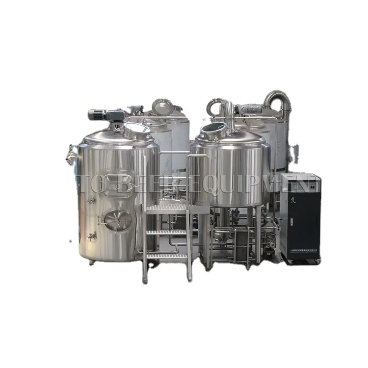 Pasokan pabrik sistem pembuatan bir bir 500L peralatan pembuatan bir untuk dijual