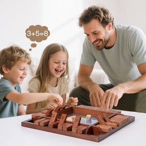 Vente <span class=keywords><strong>en</strong></span> gros de jeu de société <span class=keywords><strong>en</strong></span> bois jouet de fête de famille jeu à boire pour adultes enfants activité de <span class=keywords><strong>groupe</strong></span> jeu d'apprentissage - Product Image 2