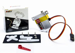 Récepteur GPS numérique étanche FEETECH FT3329M 11kg pour avion RC, certifié CE, compatible avec les servomoteurs RCServo, servo d'aile en métal fin - Product Image 6
