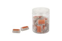Vente directe usine – Connecteurs rapides à sertir en laiton isolé en plastique, résistance 4kV, température ambiante -40~+105°C