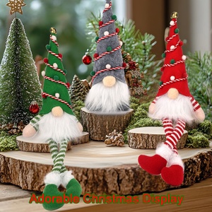 Nouvelle Décoration de Noël Lumineuse : Figurine de Père Noël Sans Visage pour Arbre de Noël, Décoration de Maison, Jouet de Printemps - Product Image 4