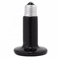 Lampe chauffante infrarouge en céramique E27 à chauffage rapide, 220V 200W, pour terrarium de reptiles et incubateur