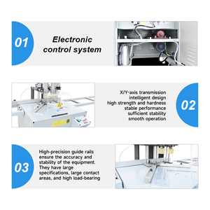 Máquina de Corte CNC Eléctrica de Aluminio JUNDE, Fácil de Operar, 380V 2200W, Corte a 45 y 90 Grados para Perfiles de Madera/PVC/Aluminio - Product Image 4