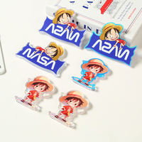 Adornos Decorativos de Escritorio Personalizados de Acrílico Hechos a Mano con Animación de Estrella de Doble Cara Humanoide Lenticular