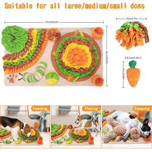 Tappetino Olfattivo per Cani, Gioco Interattivo, Puzzle, Dispenser di Cibo Lento per Animali Domestici, Allevia lo Stress, Abilità di Ricerca Cibo - Product Image 3