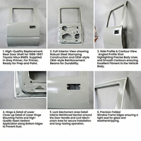 Panneaux de porte arrière gauche et droit, kit carrosserie pour Toyota Hilux 1988-1997, pièces de carrosserie de remplacement direct