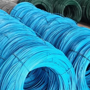 Fil métallique enduit de PVC extra durable, résistant à la corrosion et aux chocs, pour clôtures 3D de routes, écoles, terrains de jeux, plantes grimpantes et fermes - Product Image 1
