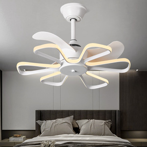 Plafonnier décoratif design moderne pour la maison Ventilateurs de plafond Led avec télécommande de luxe avec lampe de plafond lumineuse Lustre - Product Image 2