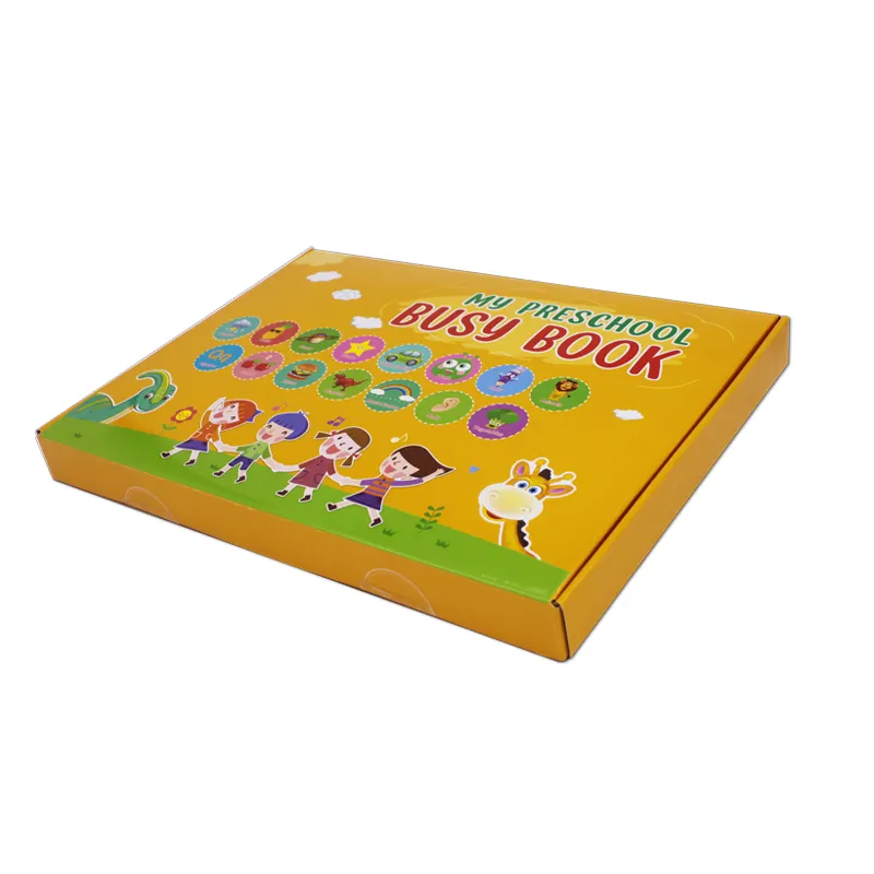 Amazon Best Seller High Quality Eco Friendly Paper Color Theme Pre School Busy Book For Early Education