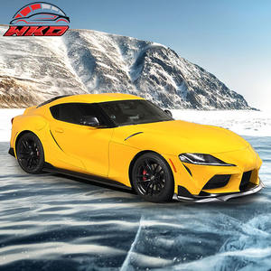 สำหรับ Toyota GR Supra 2020-2025 A90 A91 สเกิร์ตหน้าทรง IKON วัสดุ PP สีดำด้าน คุณภาพสูง ชุดแต่ง - Product Image 4