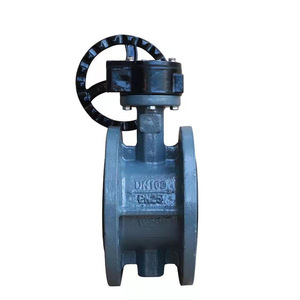 มือหมุนซีลแบบนุ่มชนิดแมนนวล D341X-10/16C/Q/P สแตนเลส DN50-DN350 อุณหภูมิห้อง ของเหลว - Product Image 3
