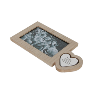 Jinn Home Marco de fotos de madera MDF de 4x6 pulgadas <span class=keywords><strong>para</strong></span> mostrar imágenes familiares Decoración de pared romántica <span class=keywords><strong>para</strong></span> el hogar - Product Image 3