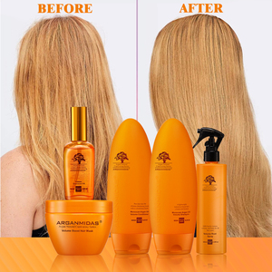 Arganmidas Organic Argan Oil <b>Hair</b> Care Volumizing <b>Hair</b> Oil for Fine and Thin <b>Hair</b> Non Greasy Formula - Product Image 1