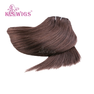Extensions de cheveux naturels chinois Remy 100 % en gros, à clipser, cuticules alignées, double épaisseur, doux, sans perte, couleur foncée, lisses naturels. - Product Image 2