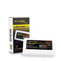 FEICAN Mi Light Series 2.4G 4 zones LED RGBW RF contrôleur sans fil 12V PWM couleur changeante luminosité gradation RGBWW bandes lumineuses