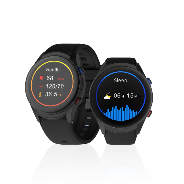 2025 Global Communication Elderly Smartwatch IP67 Silicone AI Voice Assistant 4G GPS ECG Heart Rate Monitor SOS Calling Health